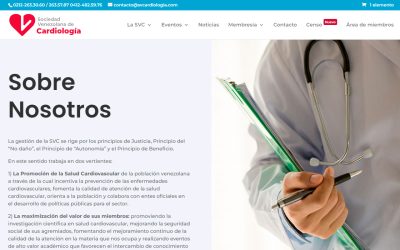 Sociedad de Cardiología lanza su nueva web y digitaliza el proceso de membresías